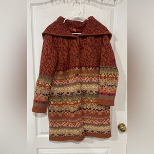 FINAL PRICE Sundance Multicolor Hooded Coat